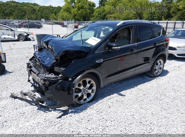 1FMCU0J90GUA35960 2016 FORD ESCAPE Black Առջևի ձախ երեք քառորդ տեսարան