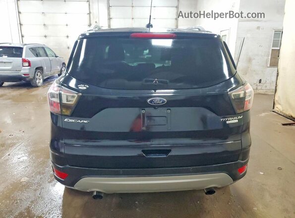 1FMCU0J93HUB20650 2017 FORD ESCAPE Black Widok z tyłu