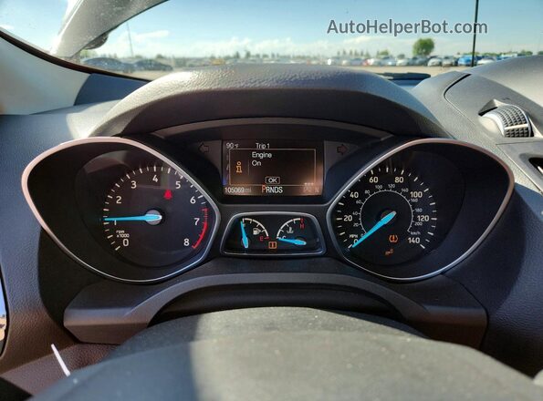 1FMCU0J93HUC67275 2017 FORD ESCAPE Gray 