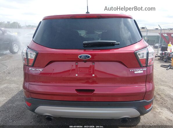 1FMCU0J96HUA38962 2017 FORD ESCAPE Red 
