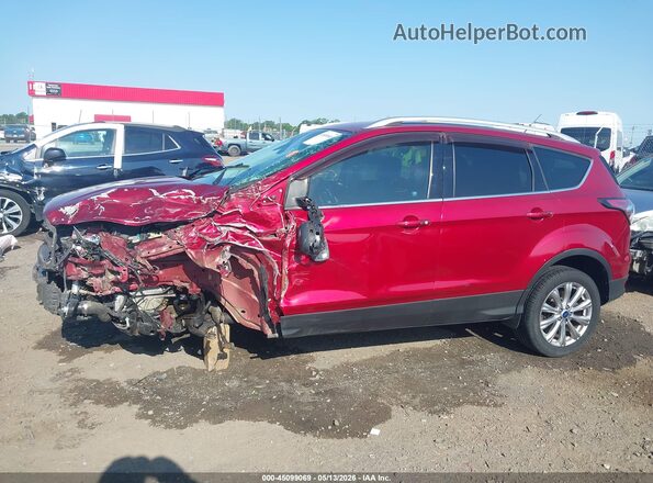 1FMCU0J96HUA63697 2017 FORD ESCAPE Red Widok wnętrza 360 stopni