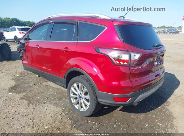 1FMCU0J96HUA63697 2017 FORD ESCAPE Red Tył lewy