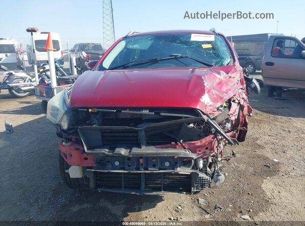 1FMCU0J96HUA63697 2017 FORD ESCAPE Red Widok zestawu wskaźników