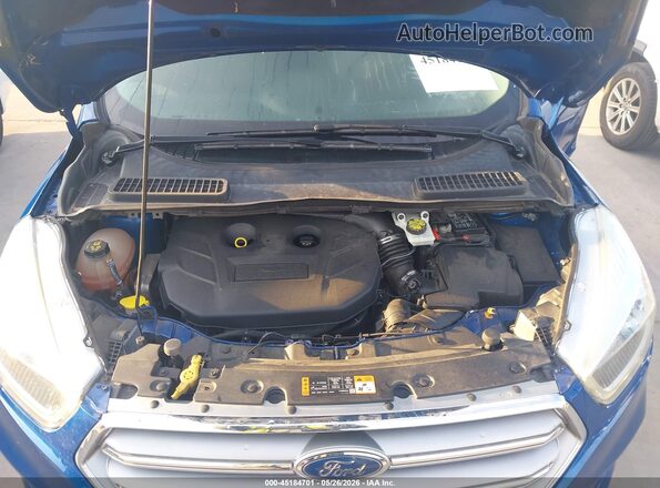 1FMCU0J97HUA26349 2017 FORD ESCAPE Blue Widok z tyłu
