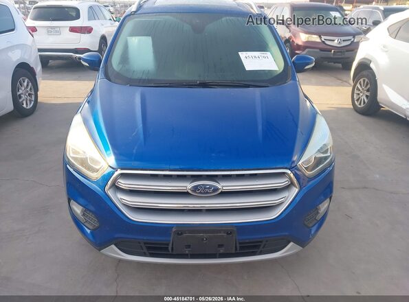 1FMCU0J97HUA26349 2017 FORD ESCAPE Blue Widok wnętrza z tyłu