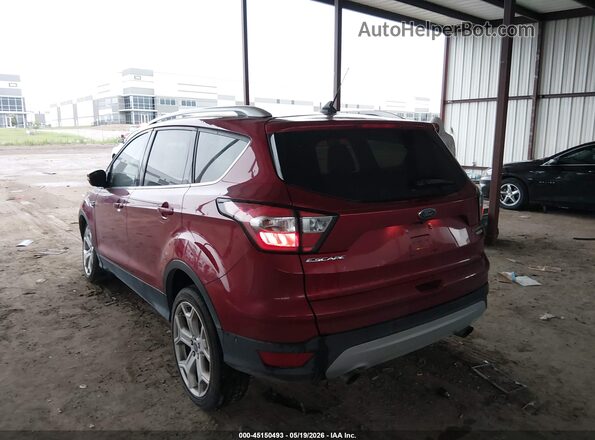 1FMCU0J99JUD54748 2018 FORD ESCAPE Red უკანა მარცხენა
