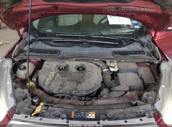 1FMCU0J99JUD54748 2018 FORD ESCAPE Red უკანა ხედი