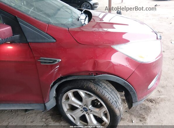 1FMCU0J99JUD54748 2018 FORD ESCAPE Red წინა ხედი