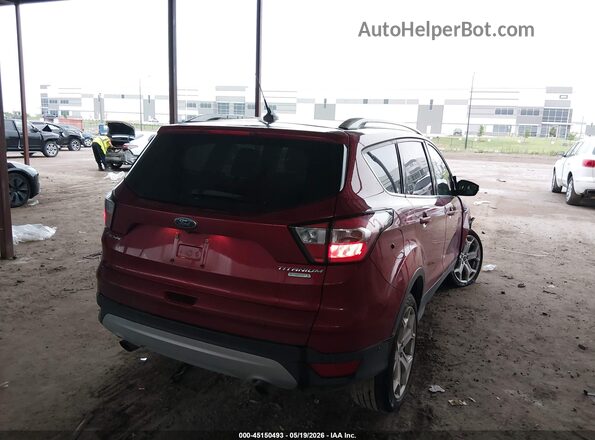 1FMCU0J99JUD54748 2018 FORD ESCAPE Red უკანა მარჯვენა
