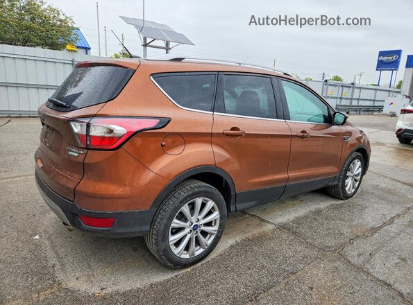1FMCU0JD0HUE53554 2017 FORD ESCAPE Orange უკანა მარჯვენა