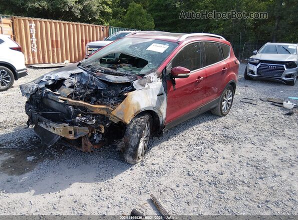1FMCU0JD2HUB58004 2017 FORD ESCAPE Red Передня ліва чверть