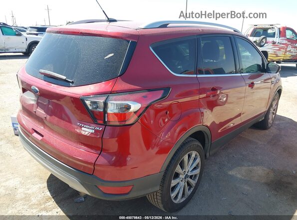 1FMCU0JD4HUB59896 2017 FORD ESCAPE Red უკანა მარჯვენა