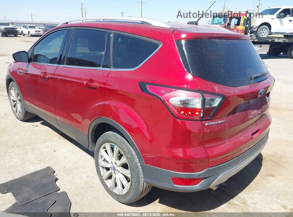 1FMCU0JD4HUB59896 2017 FORD ESCAPE Red უკანა მარცხენა