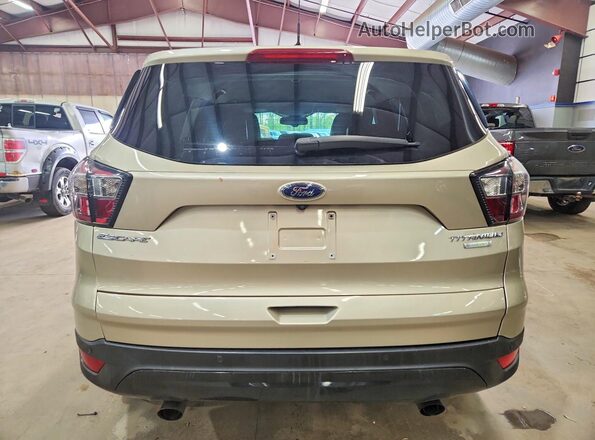 1FMCU0JD4HUC04836 2017 FORD ESCAPE Gold Вид ззаду