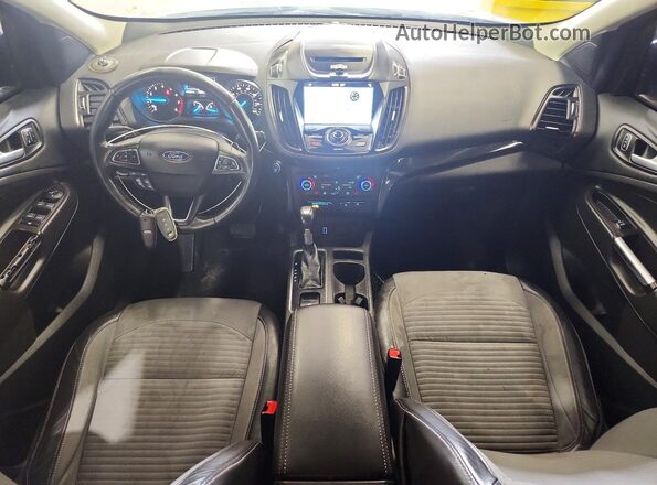 1FMCU0JD4HUC04836 2017 FORD ESCAPE Gold Вид панелі приладів