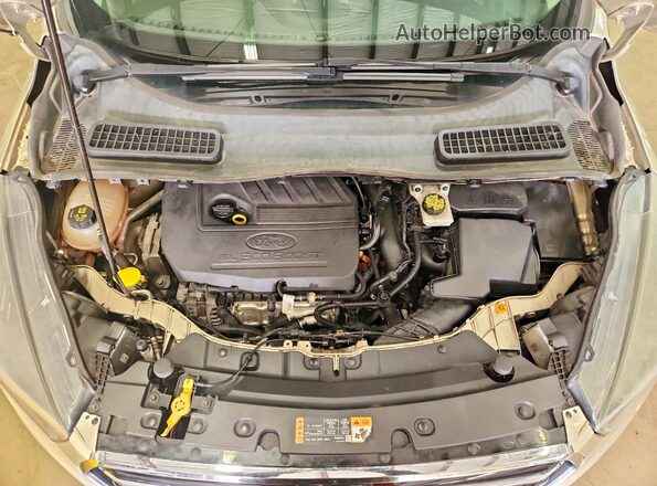 1FMCU0JD4HUC04836 2017 FORD ESCAPE Gold Вид підкапотного простору