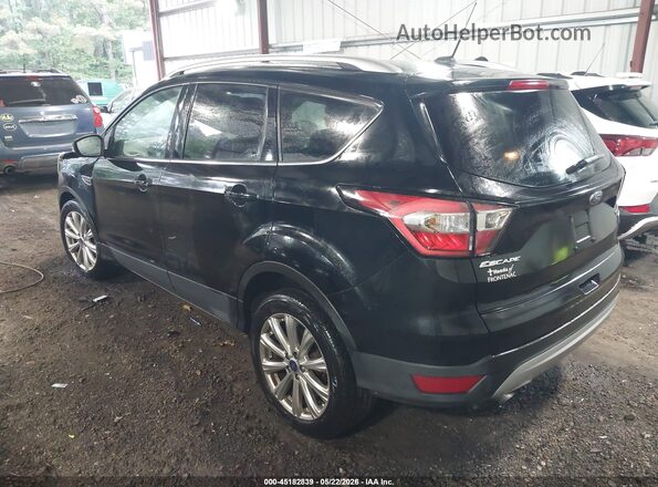1FMCU0JD4HUD76316 2017 FORD ESCAPE Black Задня ліва чверть