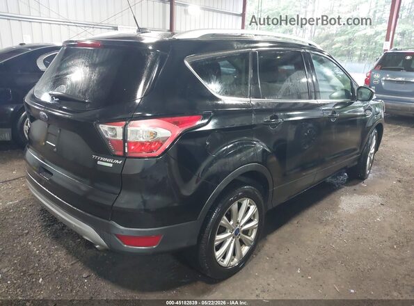 1FMCU0JD4HUD76316 2017 FORD ESCAPE Black Задня права чверть