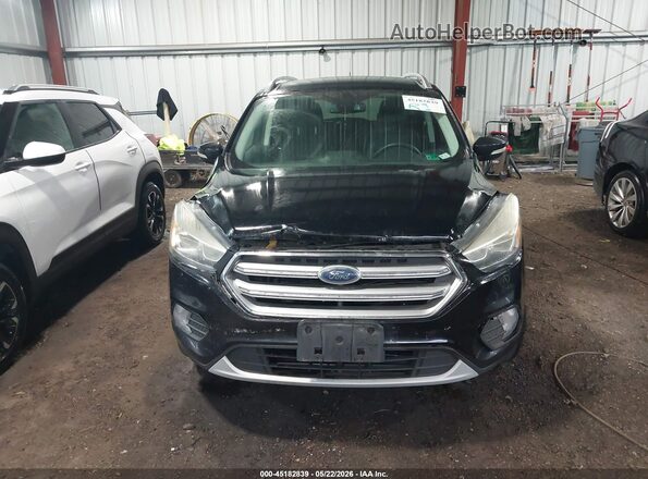 1FMCU0JD4HUD76316 2017 FORD ESCAPE Black Вид щитка приладів