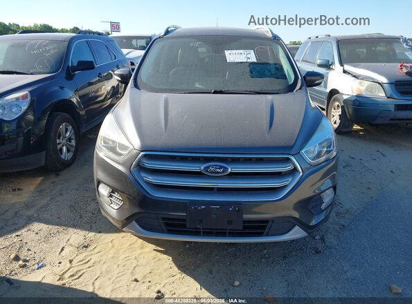 1FMCU0JD4HUE84886 2017 FORD ESCAPE Gray უკანა სალონის ხედი