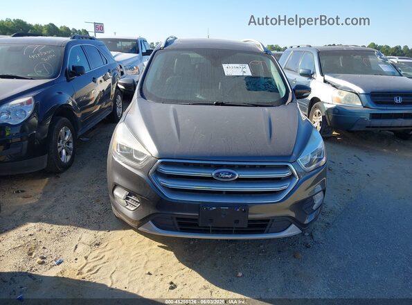 1FMCU0JD4HUE84886 2017 FORD ESCAPE Gray წინა ხედი