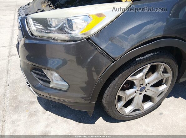 1FMCU0JD5HUB99002 2017 FORD ESCAPE Gray Դիմացի տեսք