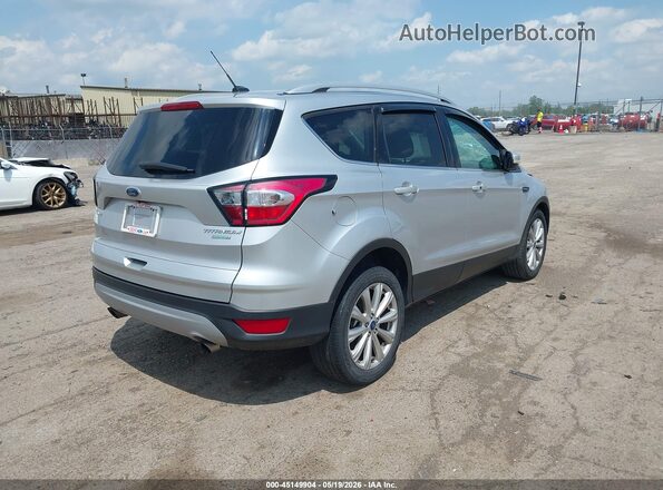 1FMCU0JD8HUD65089 2017 FORD ESCAPE Silver Trasero derecho