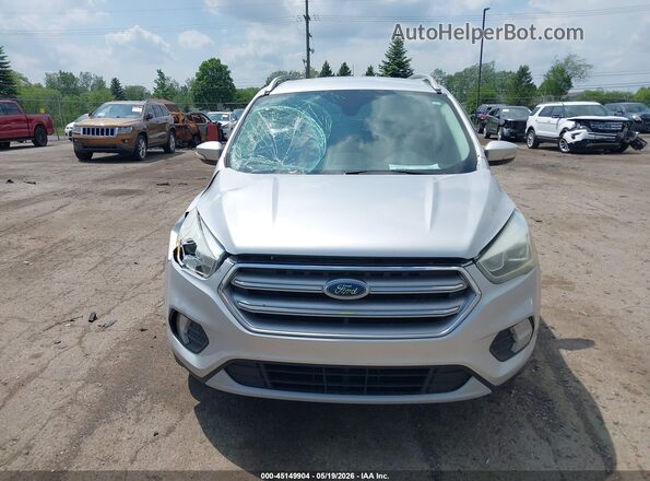 1FMCU0JD8HUD65089 2017 FORD ESCAPE Silver Vista del cuadro de instrumentos
