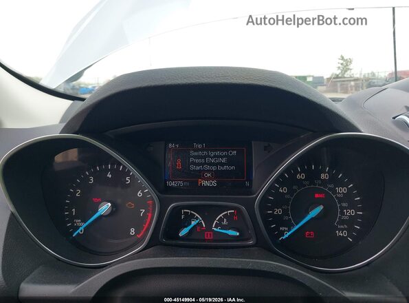1FMCU0JD8HUD65089 2017 FORD ESCAPE Silver Vista de los asientos traseros