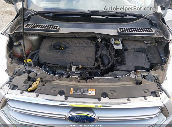 1FMCU0JD9HUB90240 2017 FORD ESCAPE Silver უკანა ხედი