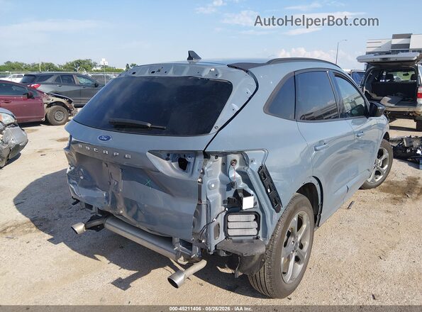 1FMCU0MN0RUB19823 2024 FORD ESCAPE Синий Задняя правая четверть