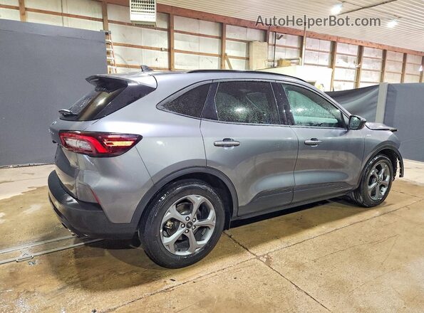 1FMCU0MN3SUB01872 2025 FORD ESCAPE Gray Trasero derecho