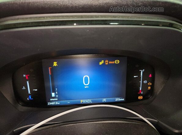1FMCU0MN3SUB01872 2025 FORD ESCAPE Gray Vista del cuadro de instrumentos