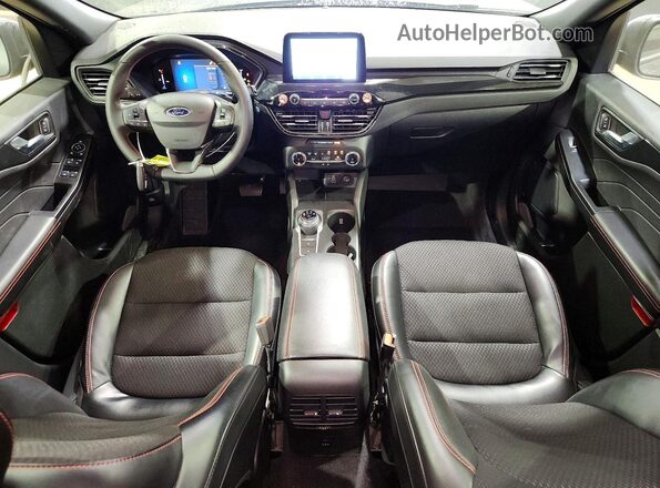 1FMCU0MN3SUB01872 2025 FORD ESCAPE Gray Vista del salpicadero