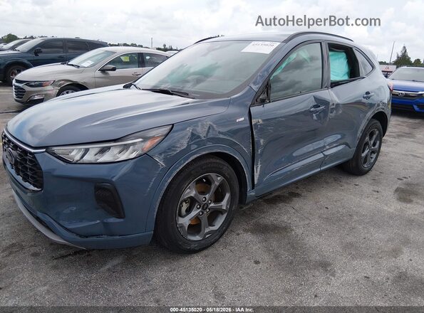 1FMCU0MN4RUA17358 2024 FORD ESCAPE Blue Front left