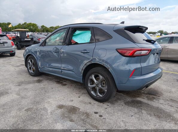 1FMCU0MN4RUA17358 2024 FORD ESCAPE Blue Rear left