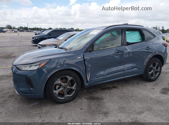 1FMCU0MN4RUA17358 2024 FORD ESCAPE Blue Front view
