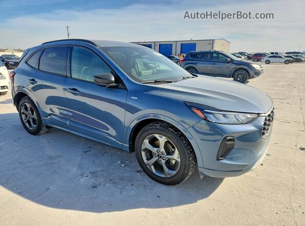 1FMCU0MN8PUA23225 2023 FORD ESCAPE Синий Передняя правая четверть