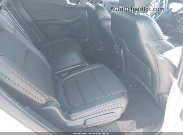 1FMCU0MNXSUB32147 2025 FORD ESCAPE White VIN კოდის სტიკერის ხედი