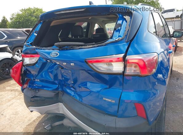 1FMCU9BZ2LUA51199 2020 FORD ESCAPE Blue Front view
