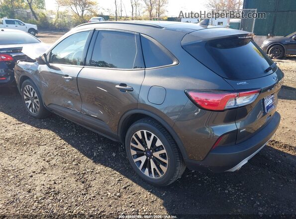 1FMCU9BZ2LUC14966 2020 FORD ESCAPE Gray Задня ліва чверть