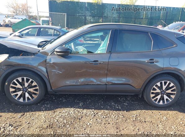 1FMCU9BZ2LUC14966 2020 FORD ESCAPE Gray Панорамний вид салону 360°