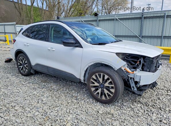 1FMCU9BZ3LUC15561 2020 FORD ESCAPE White Front right