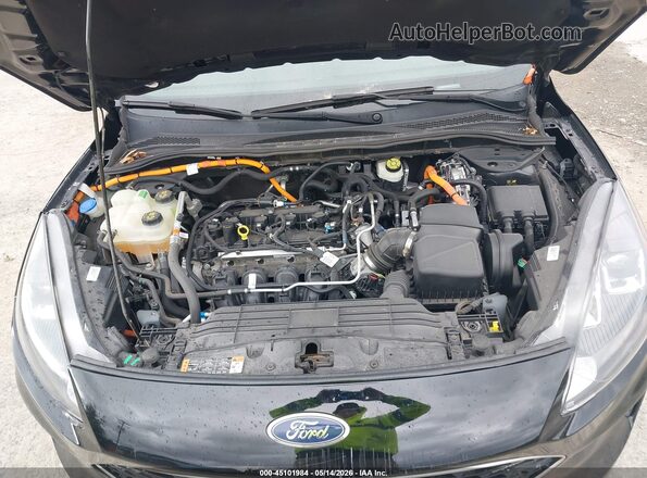 1FMCU9BZ6MUA83204 2021 FORD ESCAPE Black Rear view