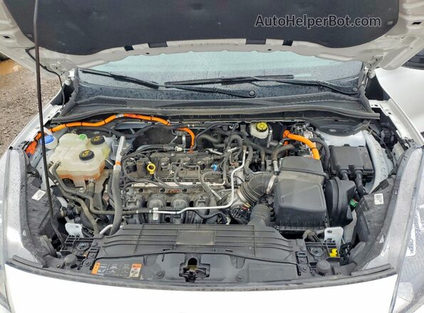 1FMCU9BZ8LUC16933 2020 FORD ESCAPE White ძრავის განყოფილების ხედი