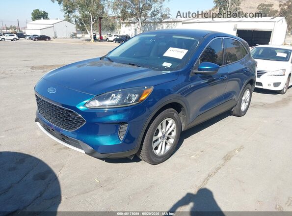 1FMCU9G61LUA08178 2020 FORD ESCAPE Бирюзовый Передняя левая четверть