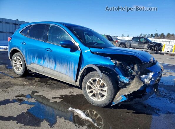 1FMCU9G61LUC64756 2020 FORD ESCAPE Синий Передняя правая четверть