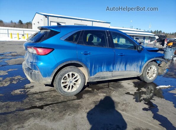 1FMCU9G61LUC64756 2020 FORD ESCAPE Синий Задняя правая четверть