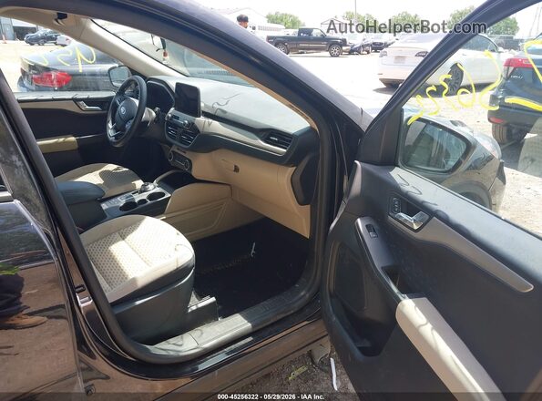 1FMCU9G63LUC14733 2020 FORD ESCAPE Black Front interior view