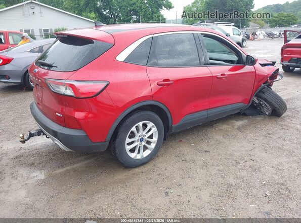 1FMCU9G6XLUC12896 2020 FORD ESCAPE Красный Задняя правая четверть